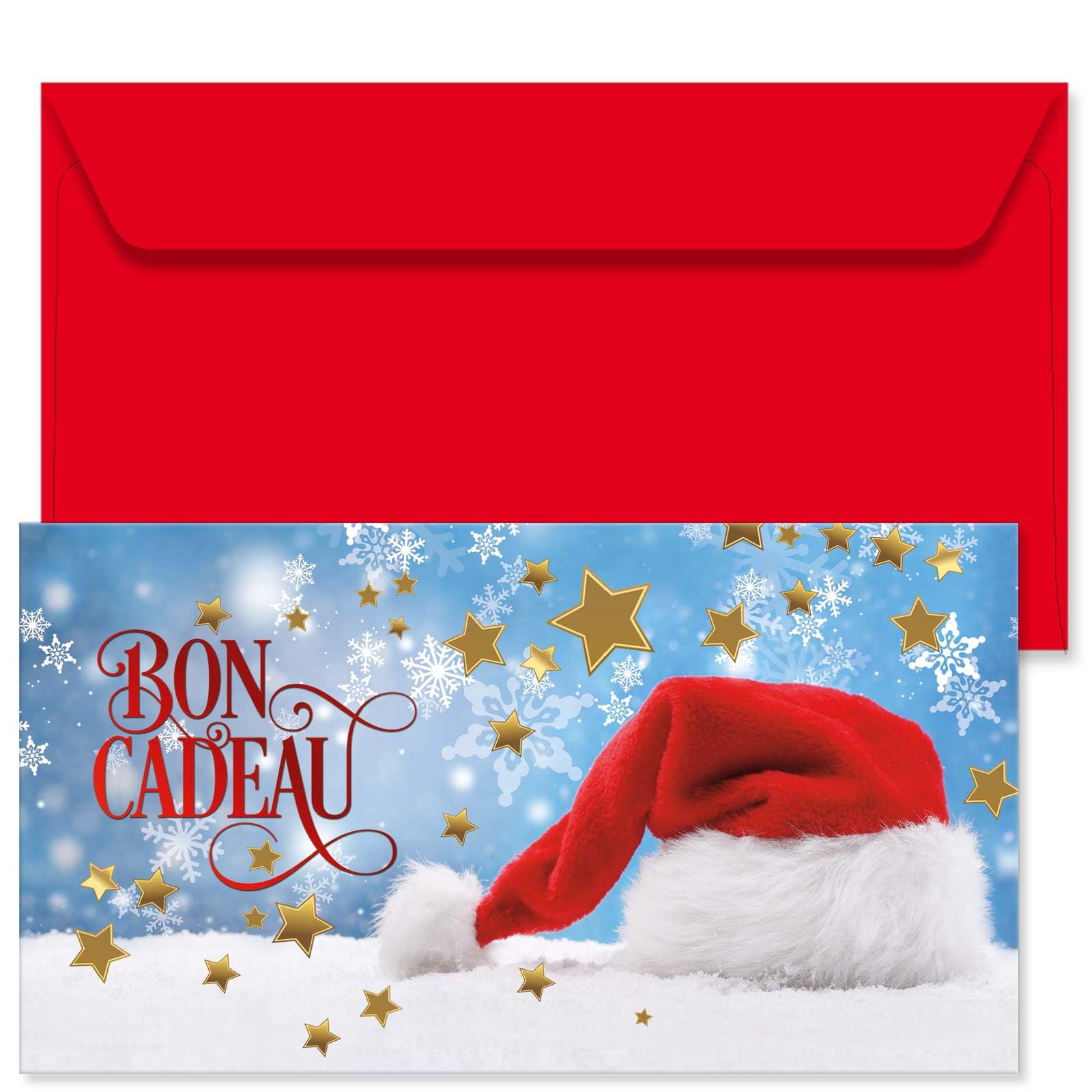 Bons cadeaux à remplir avec enveloppe : idée cadeau de Noël unique