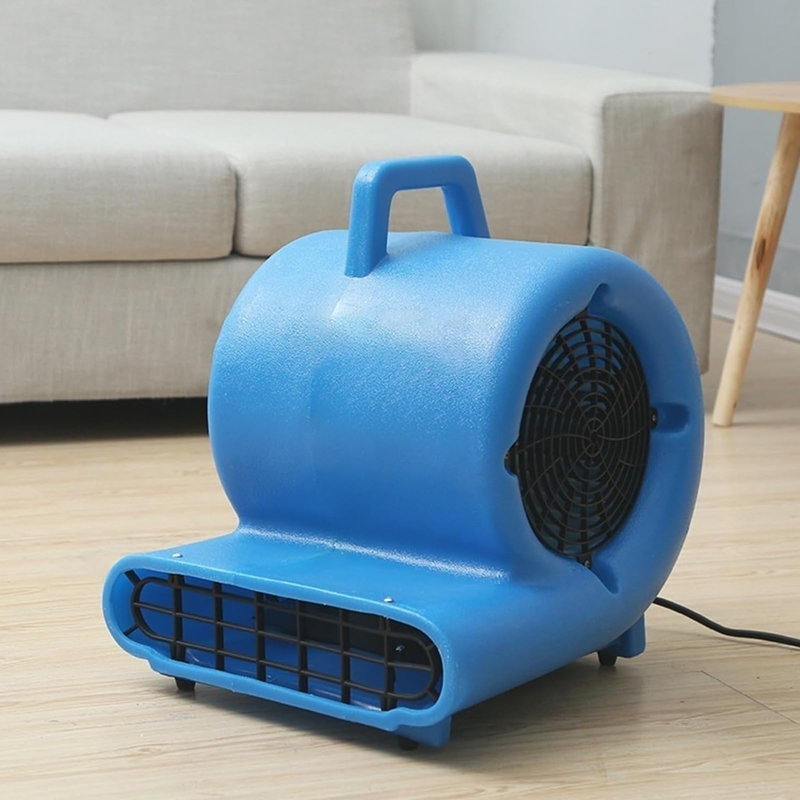 Soplador eléctrico, motor de aire de 3 velocidades, 1HP 4000+ CFM, secador de suelo y alfombras, ventilador de alta presión para deshumidificación en inodoros, hoteles y centros comerciales