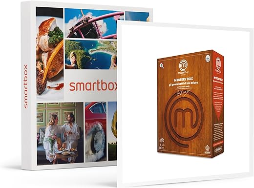 Smartbox - Gift Box - Starry Dinners at Your Home: 1 Kit to prepare the recipes of Chef Tommaso Arrigoni - Original Gift Ideas