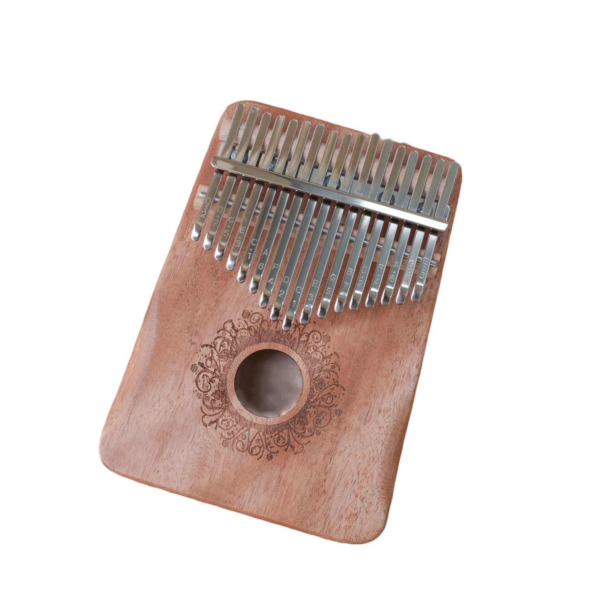 Kalimba Thumb Piano 17 Tasti 21 Note Portatile Con Martello Per Accordatura Kalimba(4)