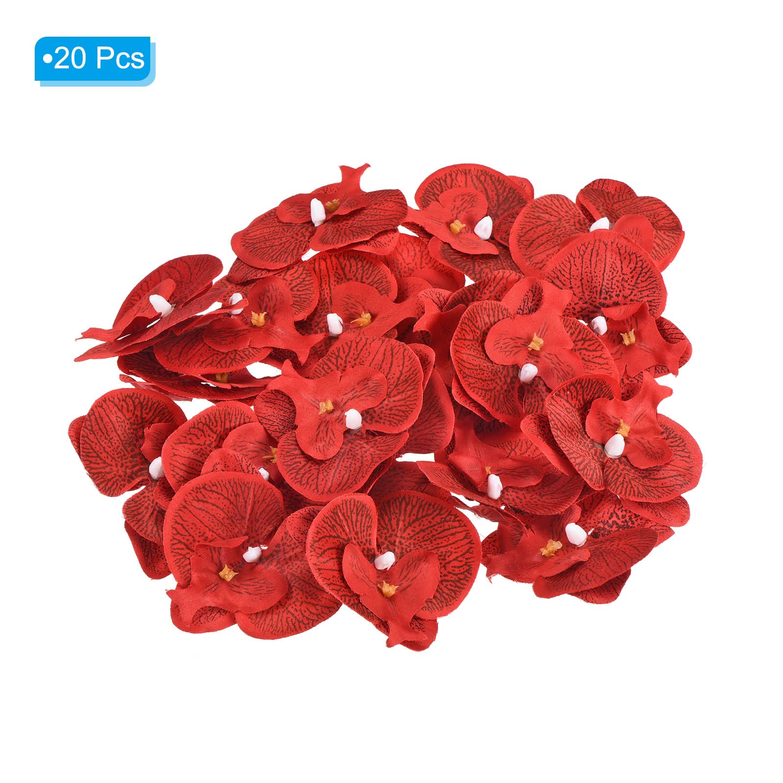 PATIKIL 7cm/2.8" Artificial Orchid Flower Heads - Image 3