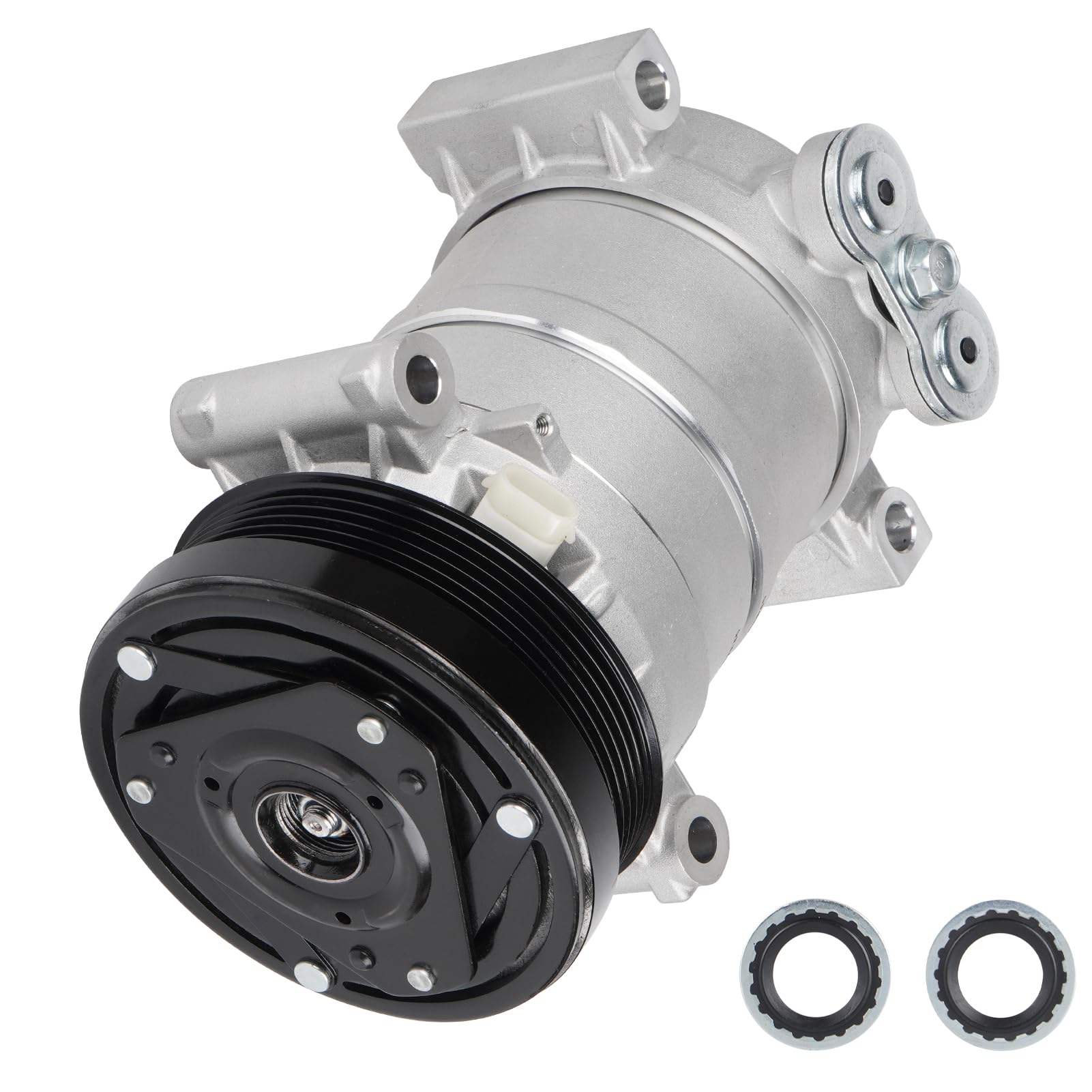 A/C Air Conditioner Compressor Clutch Fit for 1996-1999 Chevrolet GMC C1500/ K1500 P30 P1500, 1996-2000 Blazer C/K2500 C/K3500 Tahoe Yukon, 2000-2002 Sonora