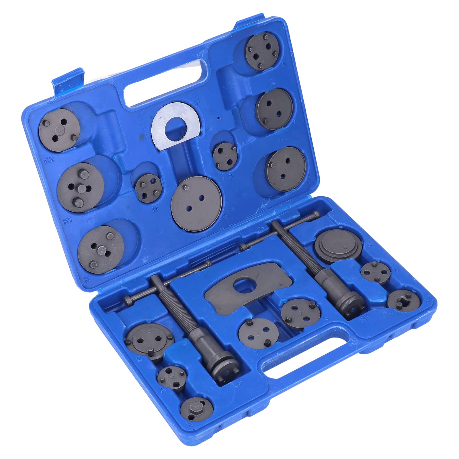 Disc Brake Caliper Adapter, Brakes Wind Back Tools Easy To Install Standard Sizes Rustproof with Fixed Plates for Automobiles and Trucks