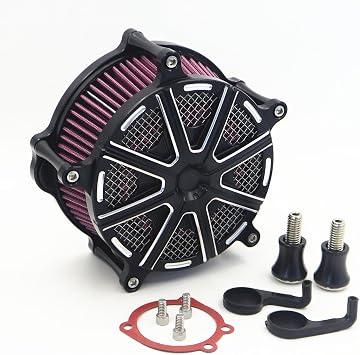 Air Cleaner Intake Filter For Harley Sportster XL883 XL1200 1991-2022