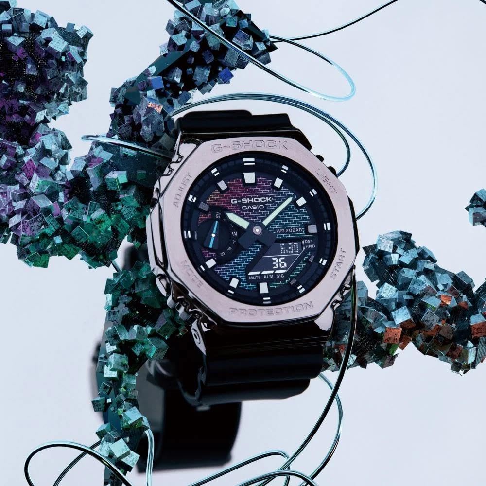 カシオ 腕時計 G-Shock メンズ バイオレジンバンド -GM-2100RW-1ADR