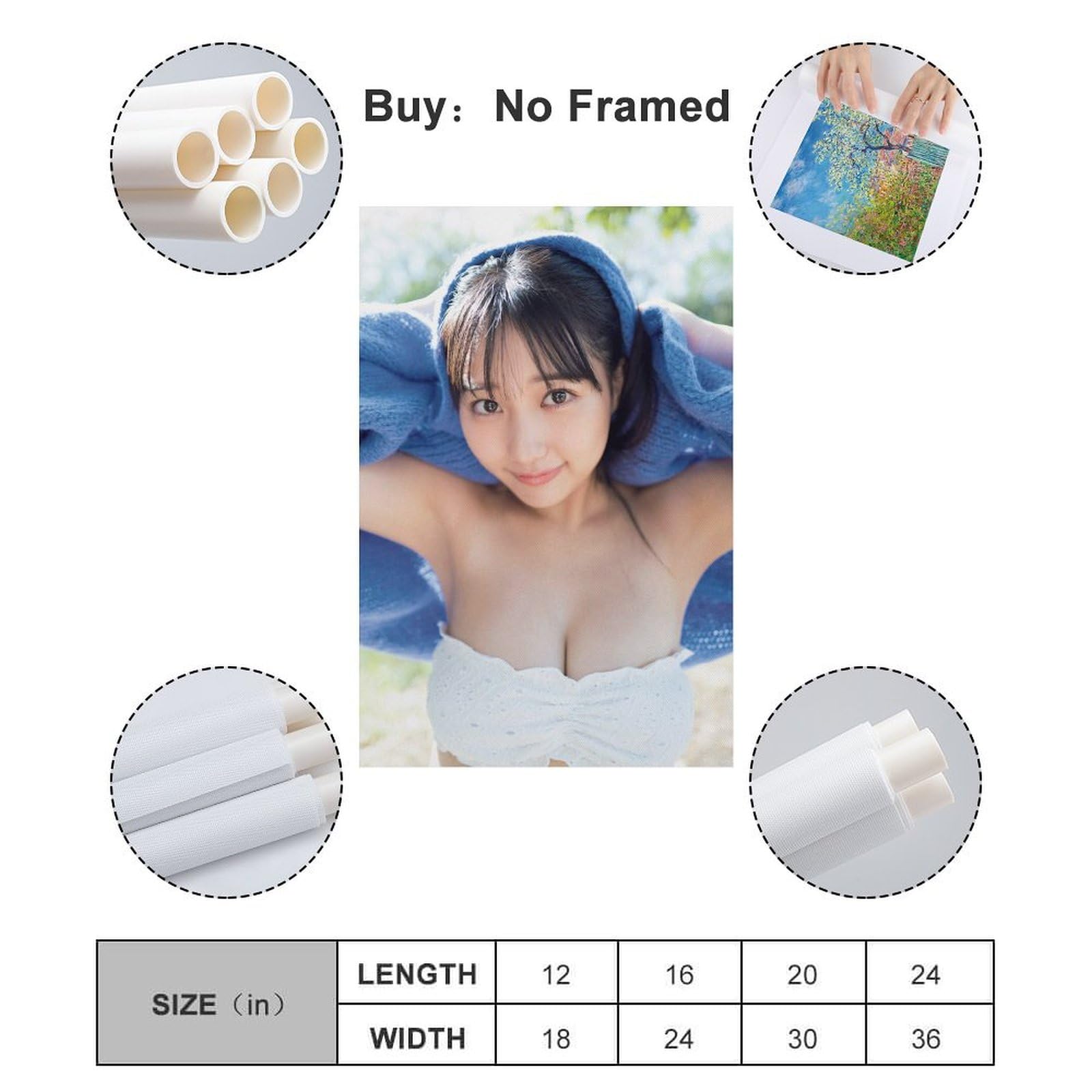 Amazon.co.jp: 田中美久 装飾画 たなかみく 写真 たなかみく ポスター