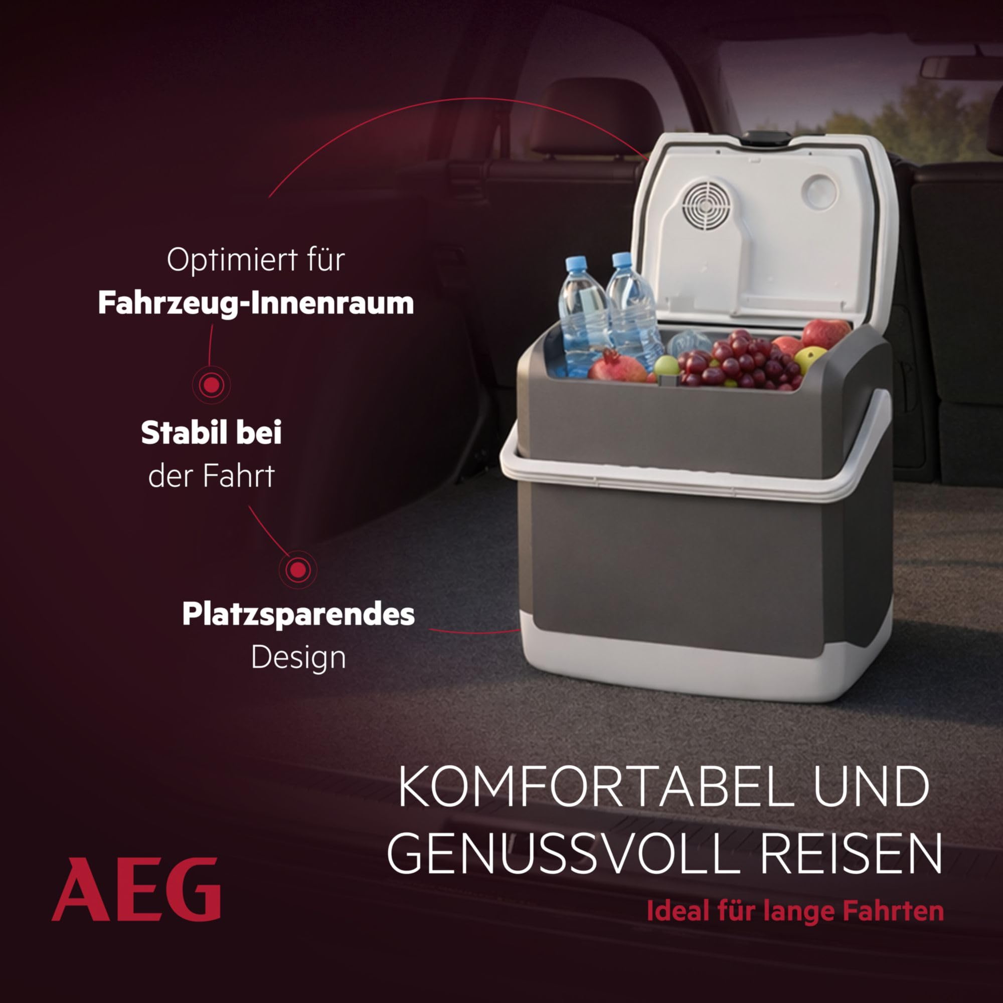 Aeg Automotive 11084 Lodówka, Szary, 44 x 33 x 46 cm; 5.9 kg, 20 l