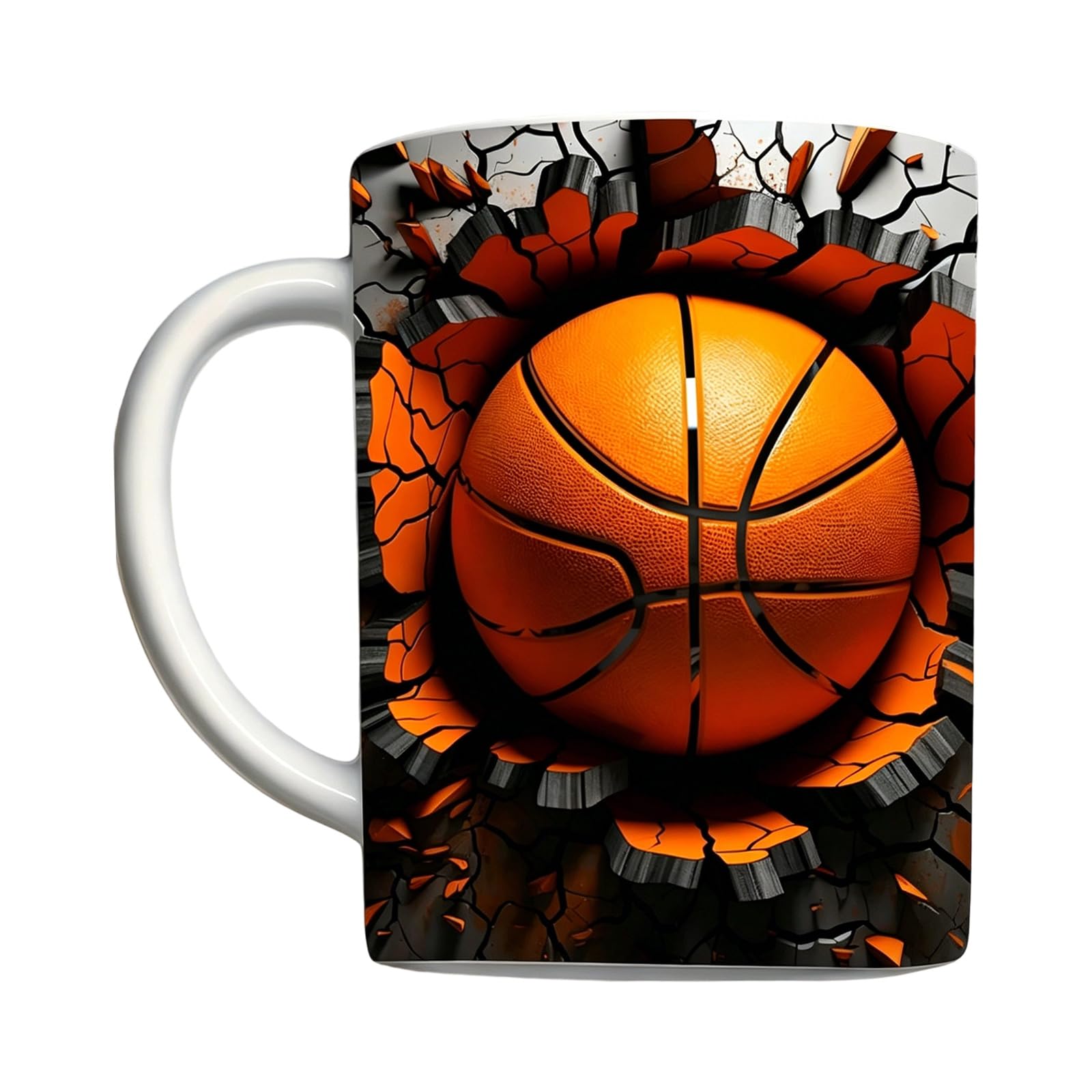 Xinsheinelry Beverage Cup Coffee Drinking Mug with Comfortable Grip Easy to Clean and Dishwasher Safe Drinkware Sport Earthenware Cup
