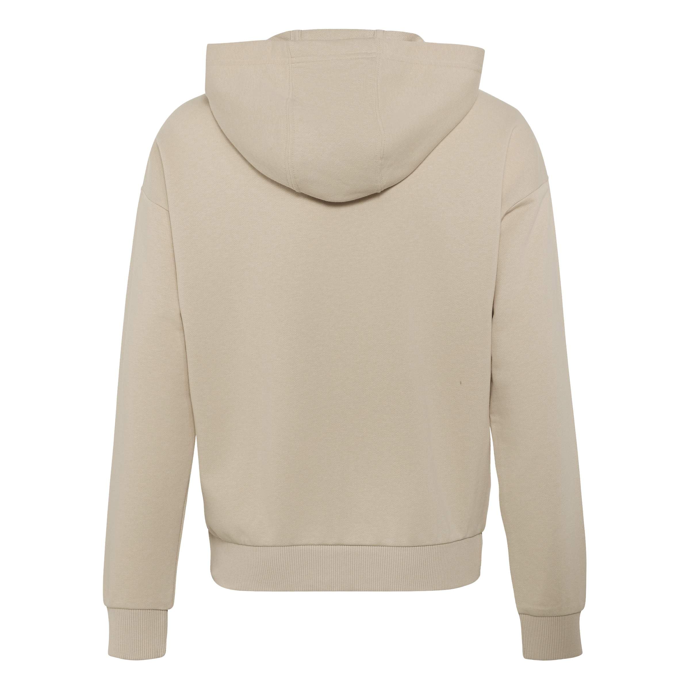 adidas Uniseks - dzieci Essentials Full-Zip Hoodie Sweatshirt, Crystal Linen/Crystal Linen, 15-16 Years