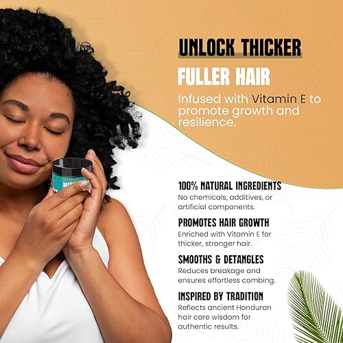 Miniatura 5 de Aceite de batana aprobado por el Dr. Sebi para el crecimiento del cabello, Vitamino Batana Aceite para el cabello orgánico de Honduras sin refinar