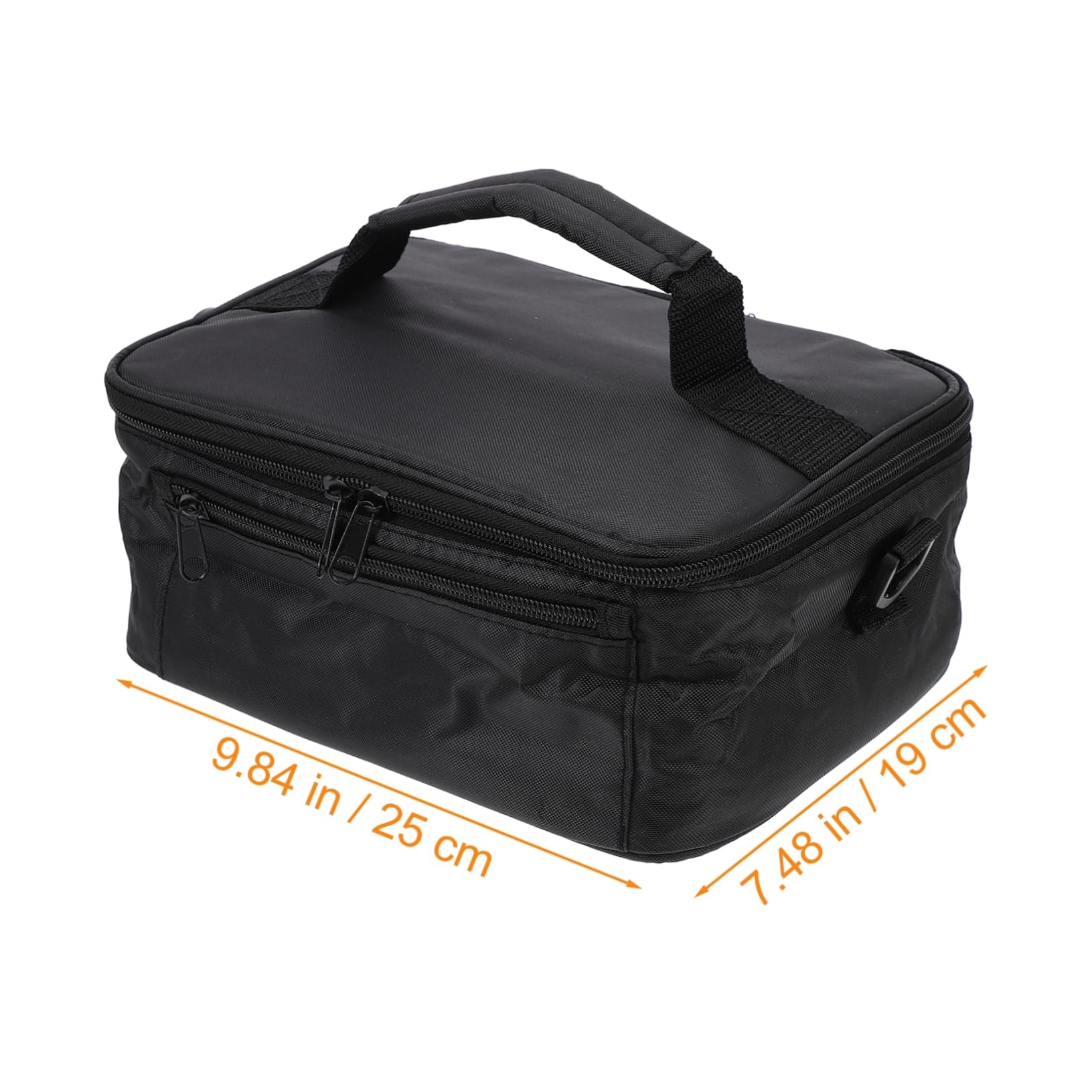 Bolsa de Calefacción para Coche 12v Portátil de Tela Oxford y Aluminio, Bolsa Térmica Aislante para Almuerzo, Adecuado para Oficina y Pesca Nocturna