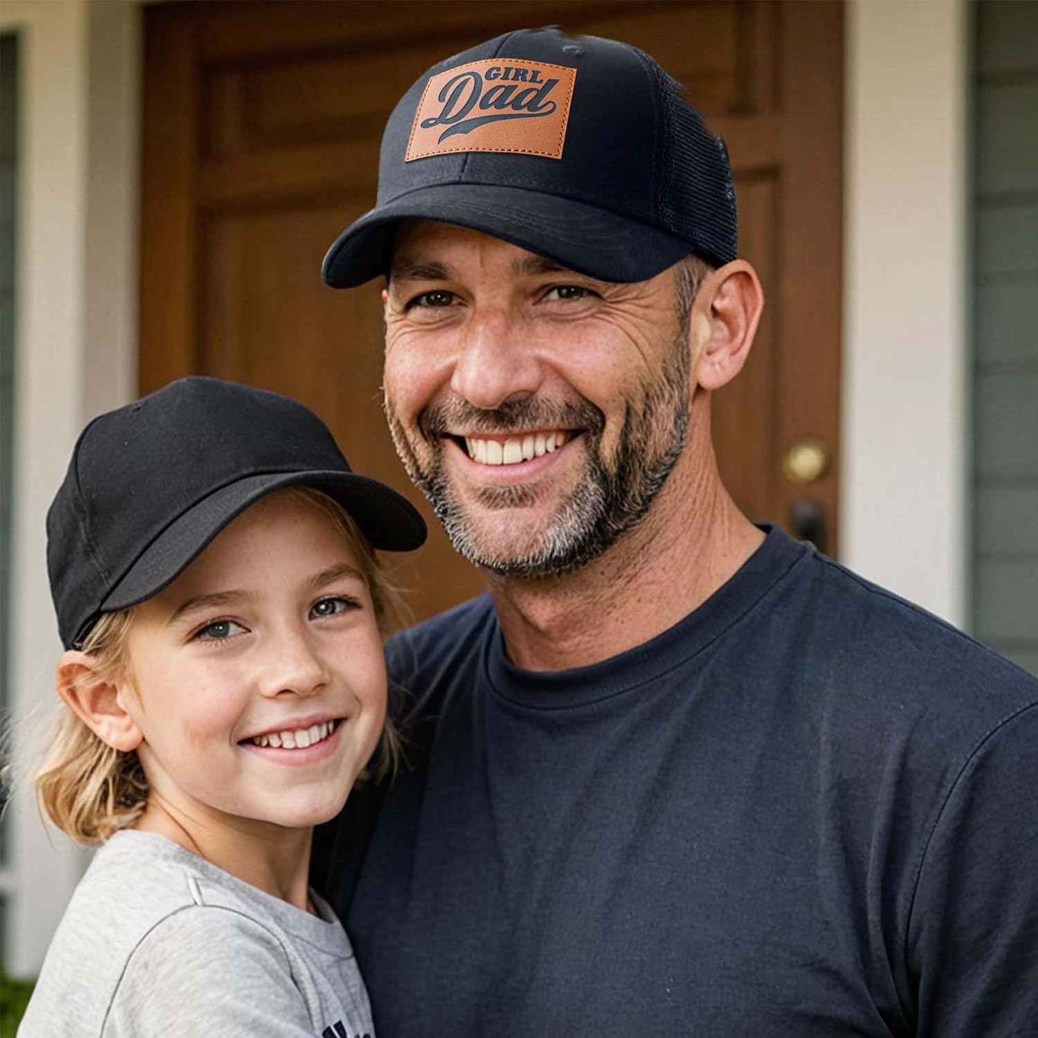 Girl Father Daddy Gifts Dad Hats for Men, Adjustable Dad Trucker Hats, Fathers Day Birthday Gifts from Daughter