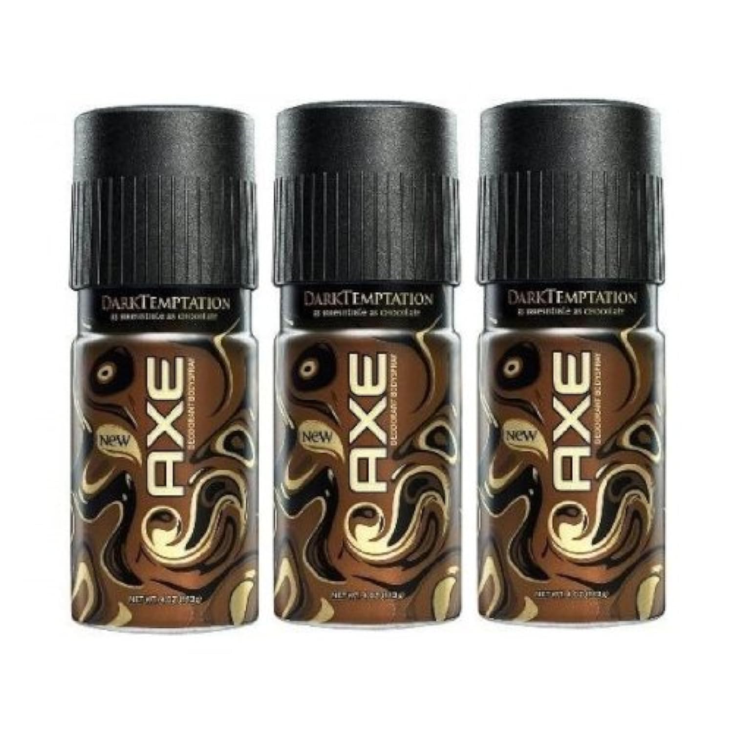 Dark Temptation Deodorant Body Spray For Men - 150ml x 3 Quantities