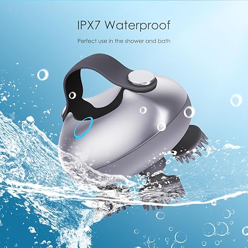 Miniatura 4 de Masajeador eléctrico para el crecimiento del cabello, IPX7, impermeable, recargable, masajeador de cabeza, para relajar el estrés, masajeador