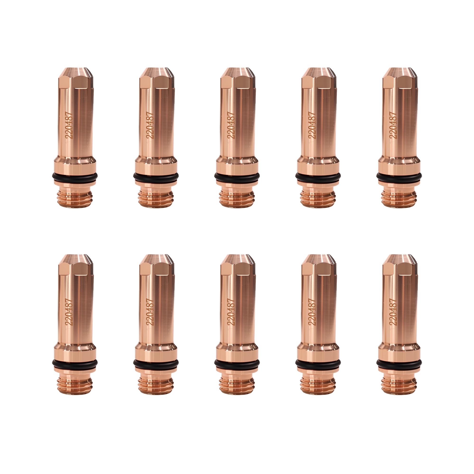 MAUTO 10pcs 220487 Plasma Cutting Electrode 130A Air-130A