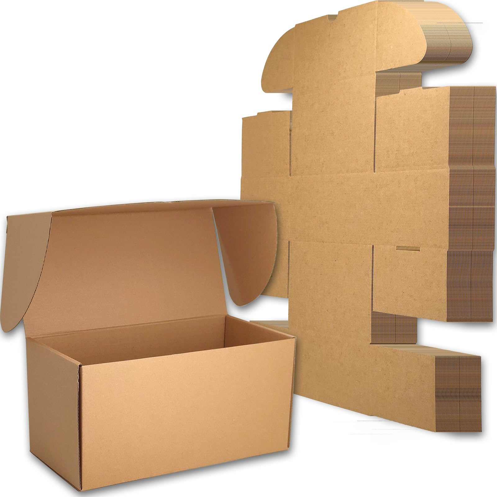 Cenoid Medium Postal Boxes, 30x15x15cm Brown Postage Parcel Shipping Cardboard Boxes for Posting Shipping Delivery Packaging boxes for Small Business (Pack of 15) — image 1