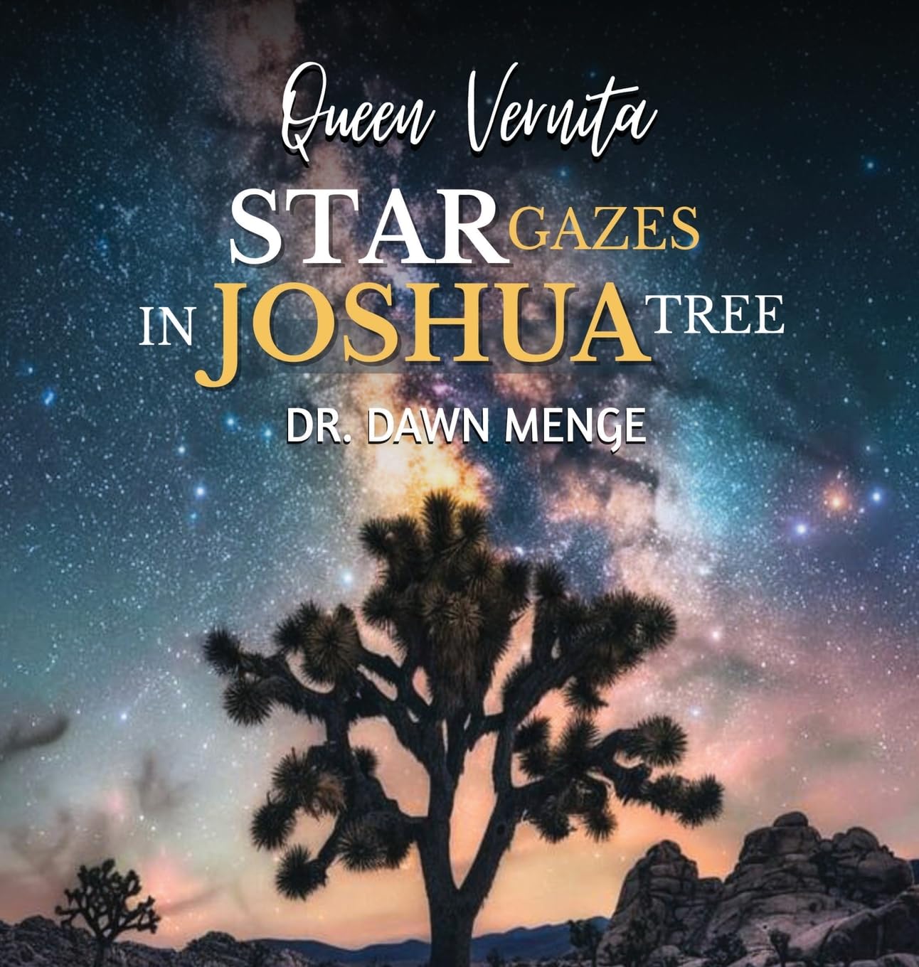 Queen Vernita Star Gazes in Joshua Tree