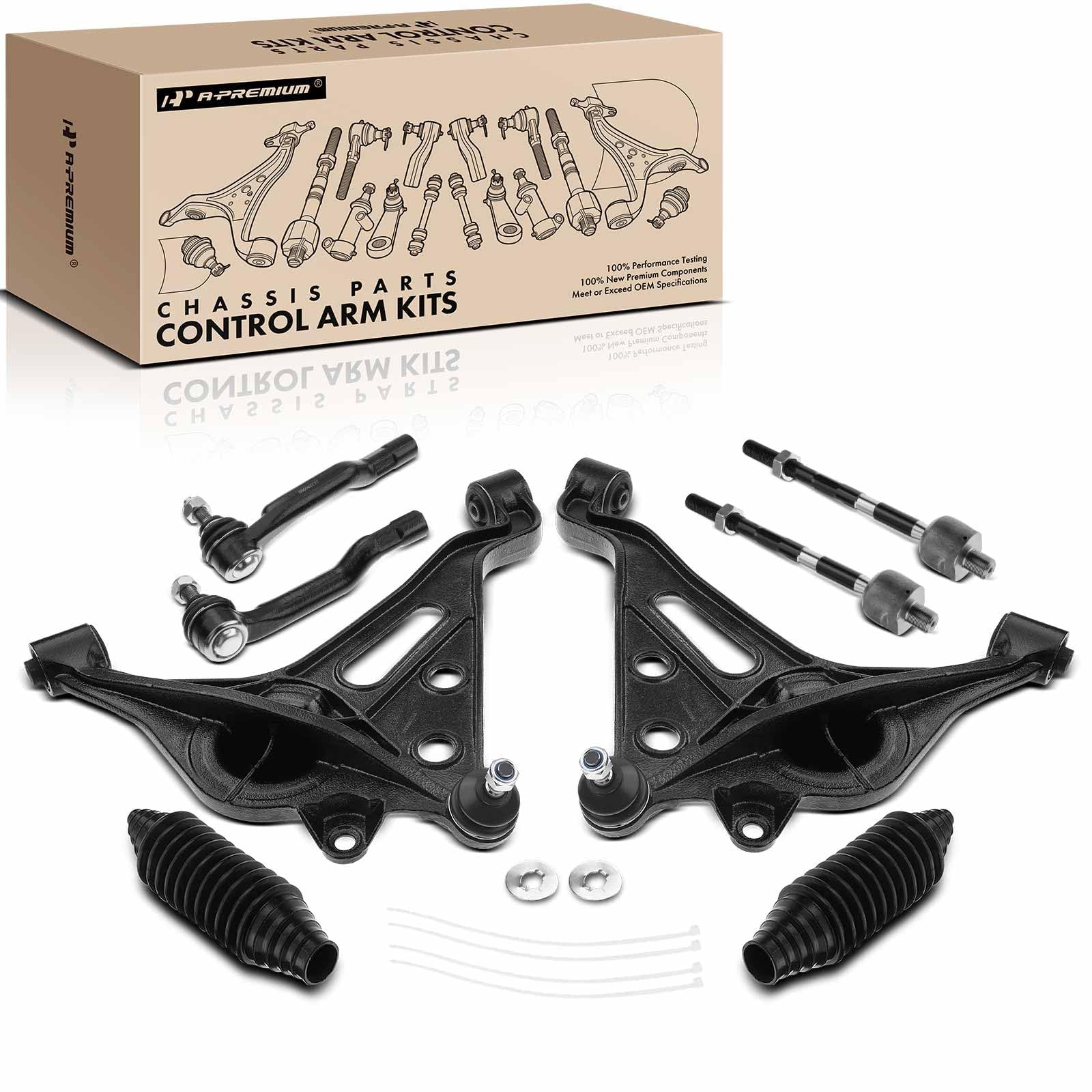 Amazon.com: A-Premium Set of 8, Front Lower Control Arm, Inner