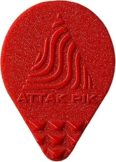 Acoustik Attak Guitar Pick – Percussive 12-String Effect, Enhanced Clarity, Ideal for Acoustic & Electric Guitars (10 Pack)