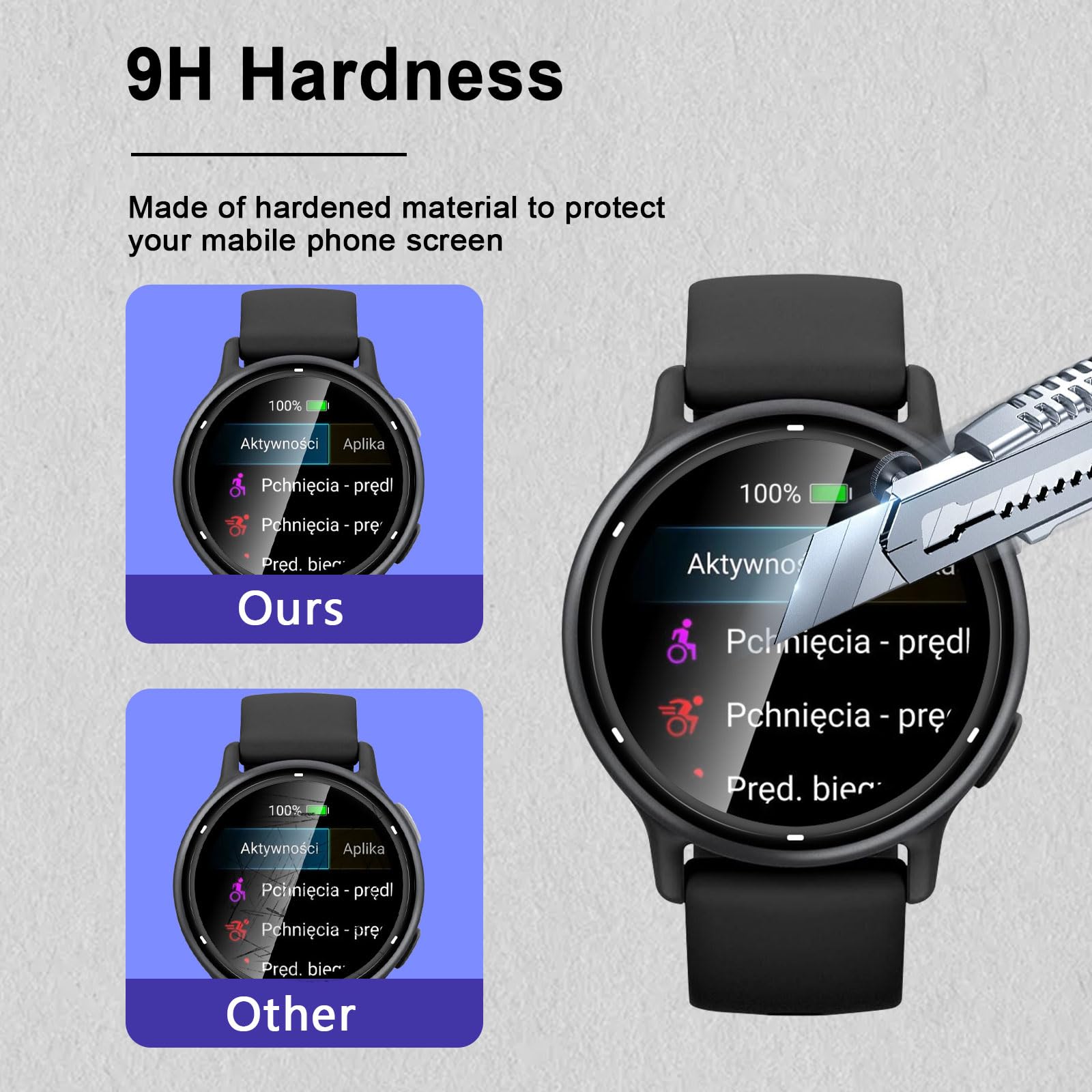 Casco Valentino Pellicola Protettiva CADORABO 3x Pellicola - Main Image