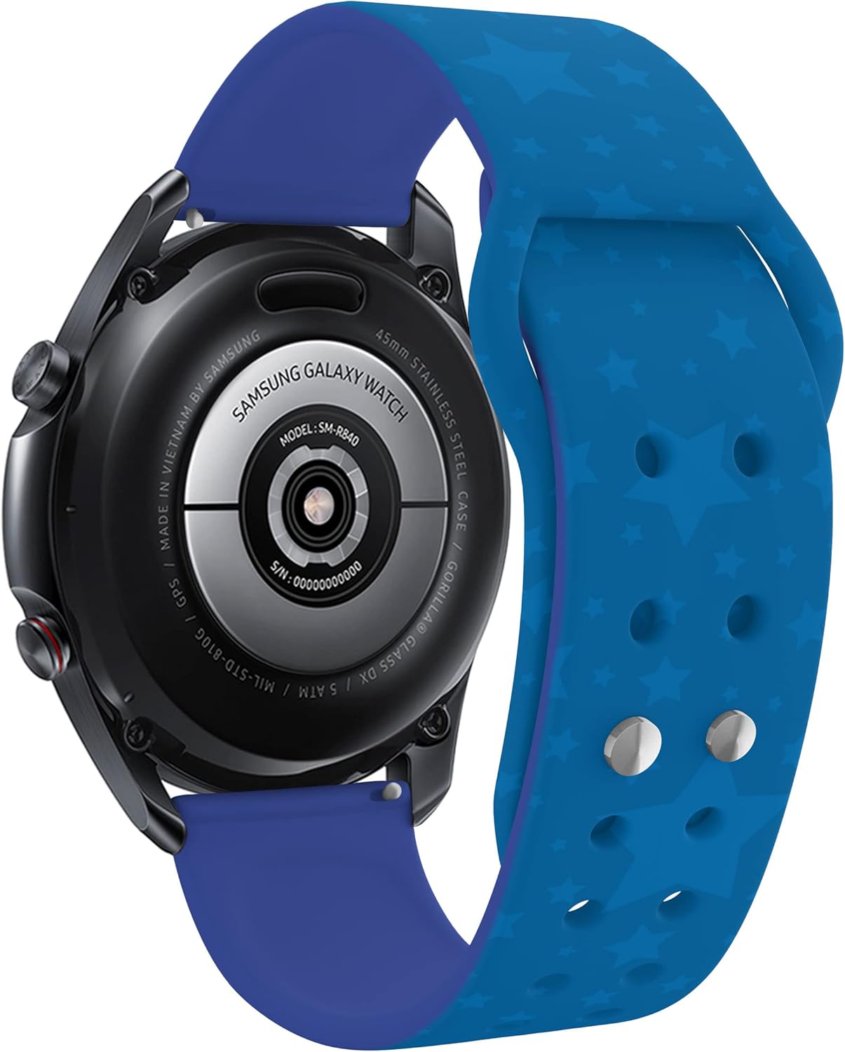 Affinity Bands Peanuts Patriotic HD Watch Band Compatible with Samsung Galaxy Watch