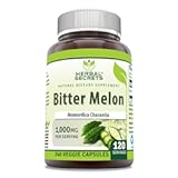 Bitter Melon 1000 Mg Per Serving | 240 Veggie Capsules Supplement | Non-GMO | Gluten Free | Made in USA