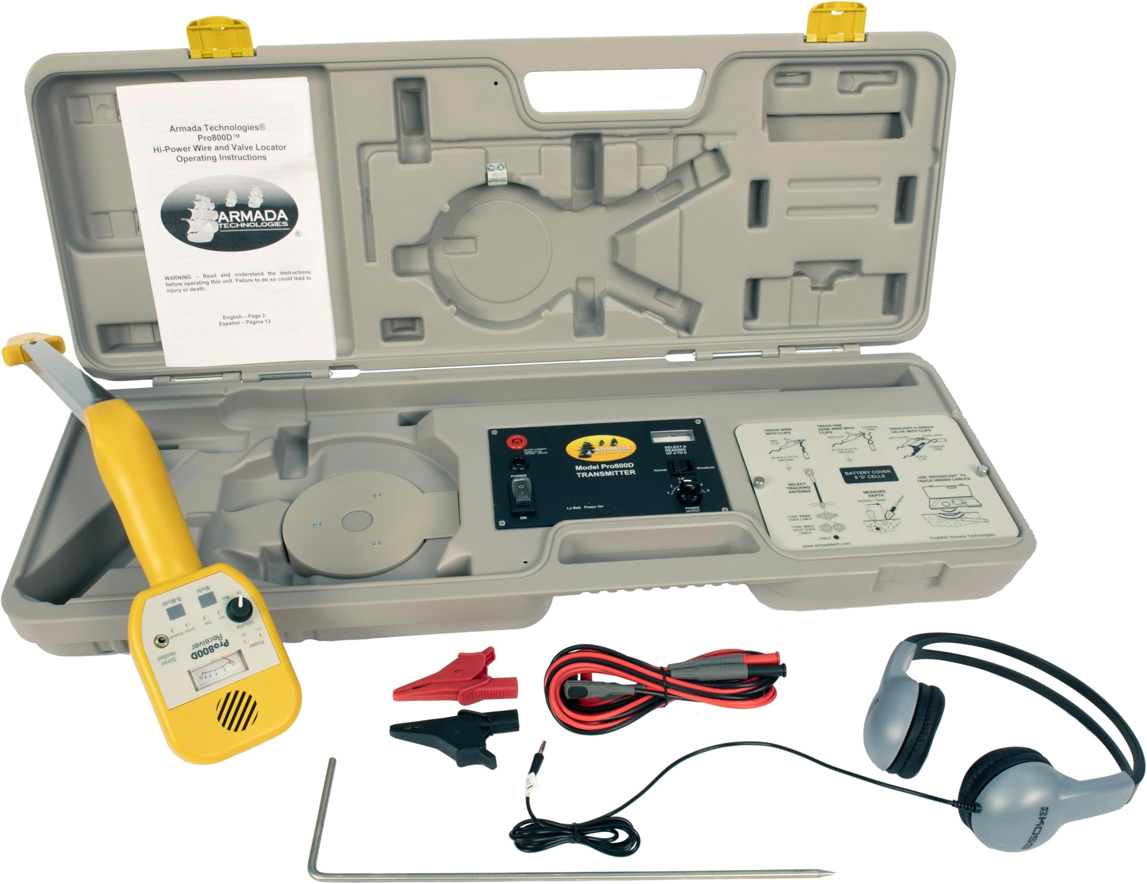 Pro800D Hi-Power Wire and Valve Locator