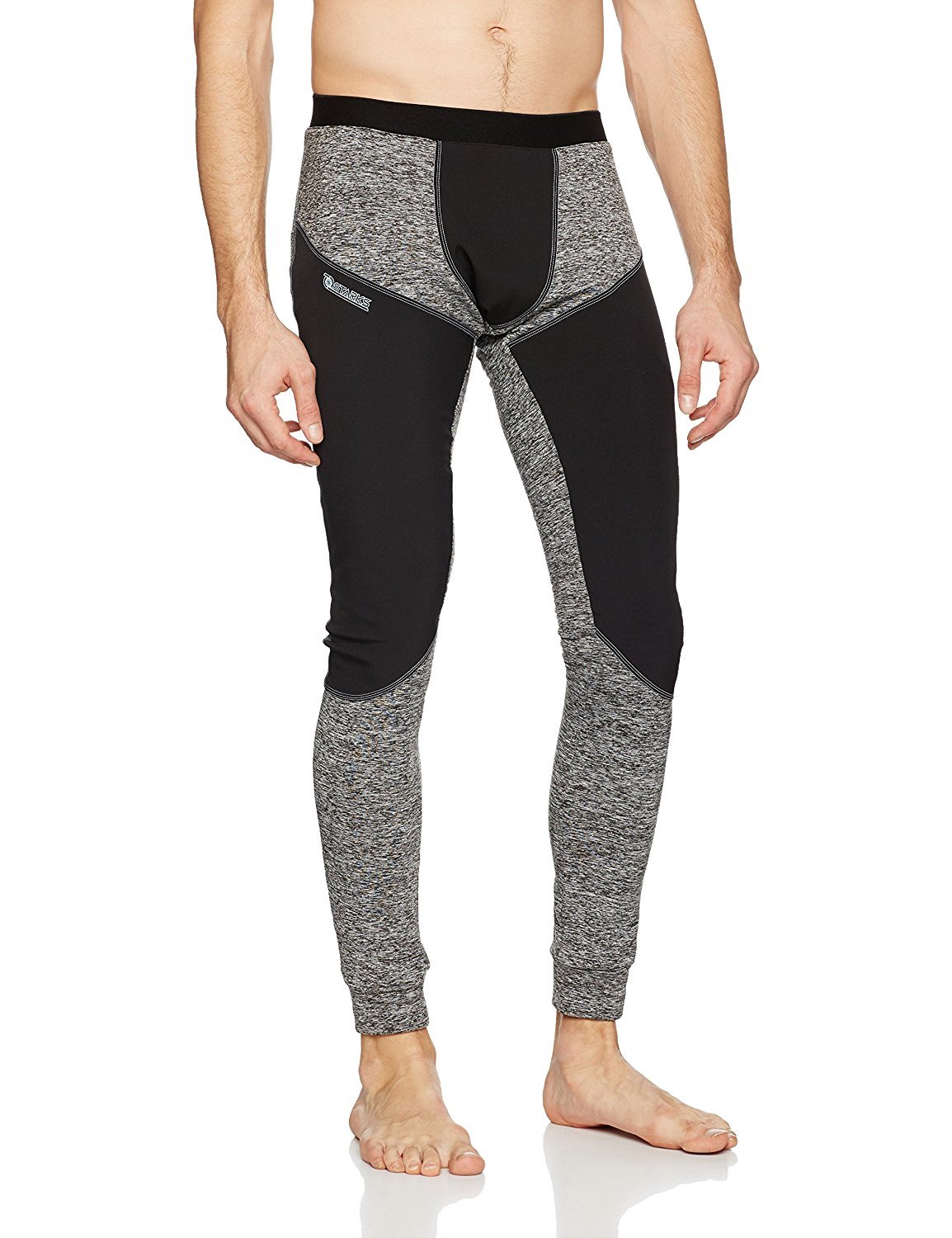 Starks Thermal Underwear Men Motorcycle Windproof Compression Trousers Long Thermal Underwear Extreme Skiing Cycling Underwear | | Functional Underwear Windstopper Leggings, Black