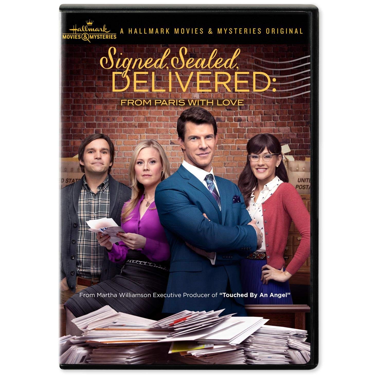 Amazon Com Signed Sealed Delivered From Paris With Love Eric Mabius Kristin Booth Crystal Lowe Martha Williamson Movies Tv
