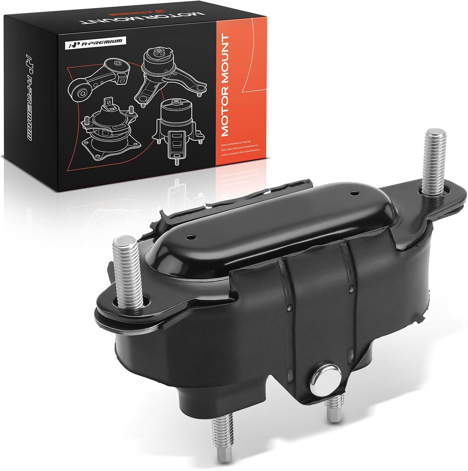 A-Premium Center Transmission Mount Compatible with Chevrolet Malibu 2004-2010 & Pontiac G6 2005-2010 & Saturn Aura 2007-2008, 3.5L