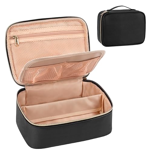 Miniatura 9 de OCHEAL Bolsa de maquillaje, bonita bolsa organizadora de maquillaje, bolsa de maquillaje potable para cosméticos, accesorios de aseo con