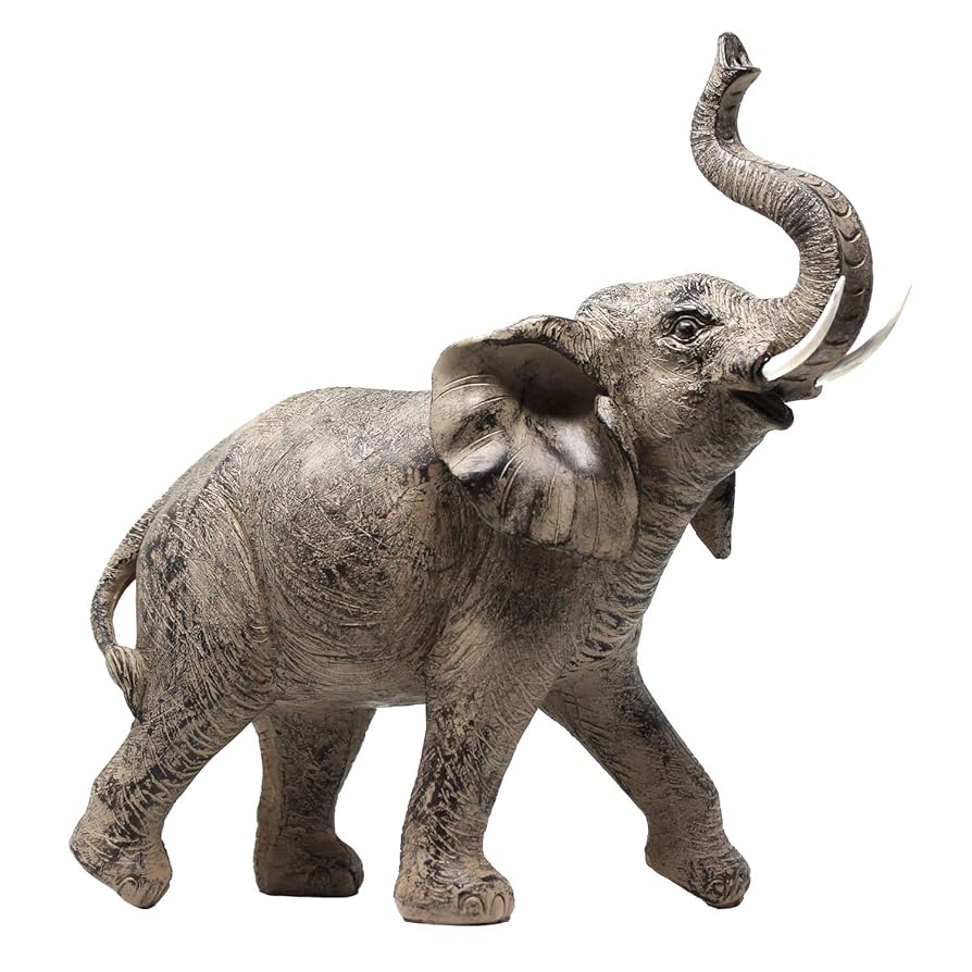 Amazon.co.jp: Seraphic 大型アフリカゾウ 装飾ギフト 女性用 象