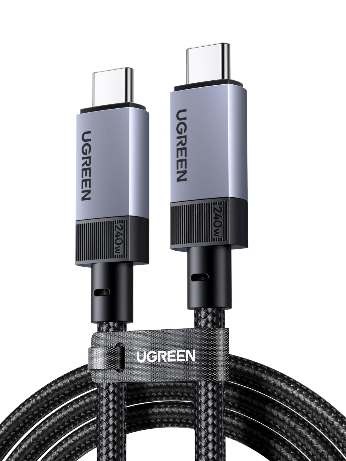 UGREEN 240W USB C Cable USB 3.2 Gen2 10Gbps Type C Fast Charging 2M | 4K@60Hz Video Output Compatible with USB-C Monitor, MacBook Pro M4, iPad/Air, iPhone 17 16, Galaxy S26, Pixel-picture-15
