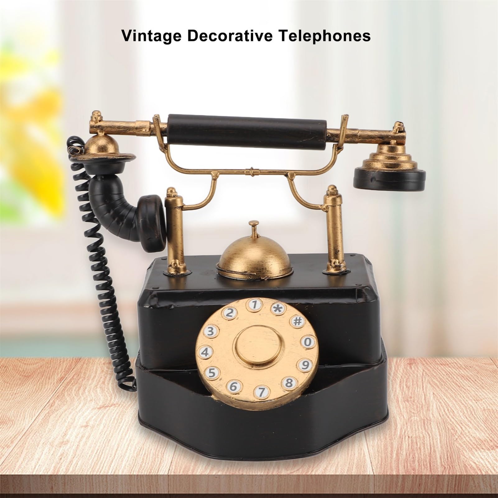 Amazon.com: Tyenaza Retro Rotary Dial Phone, Vintage Rotary
