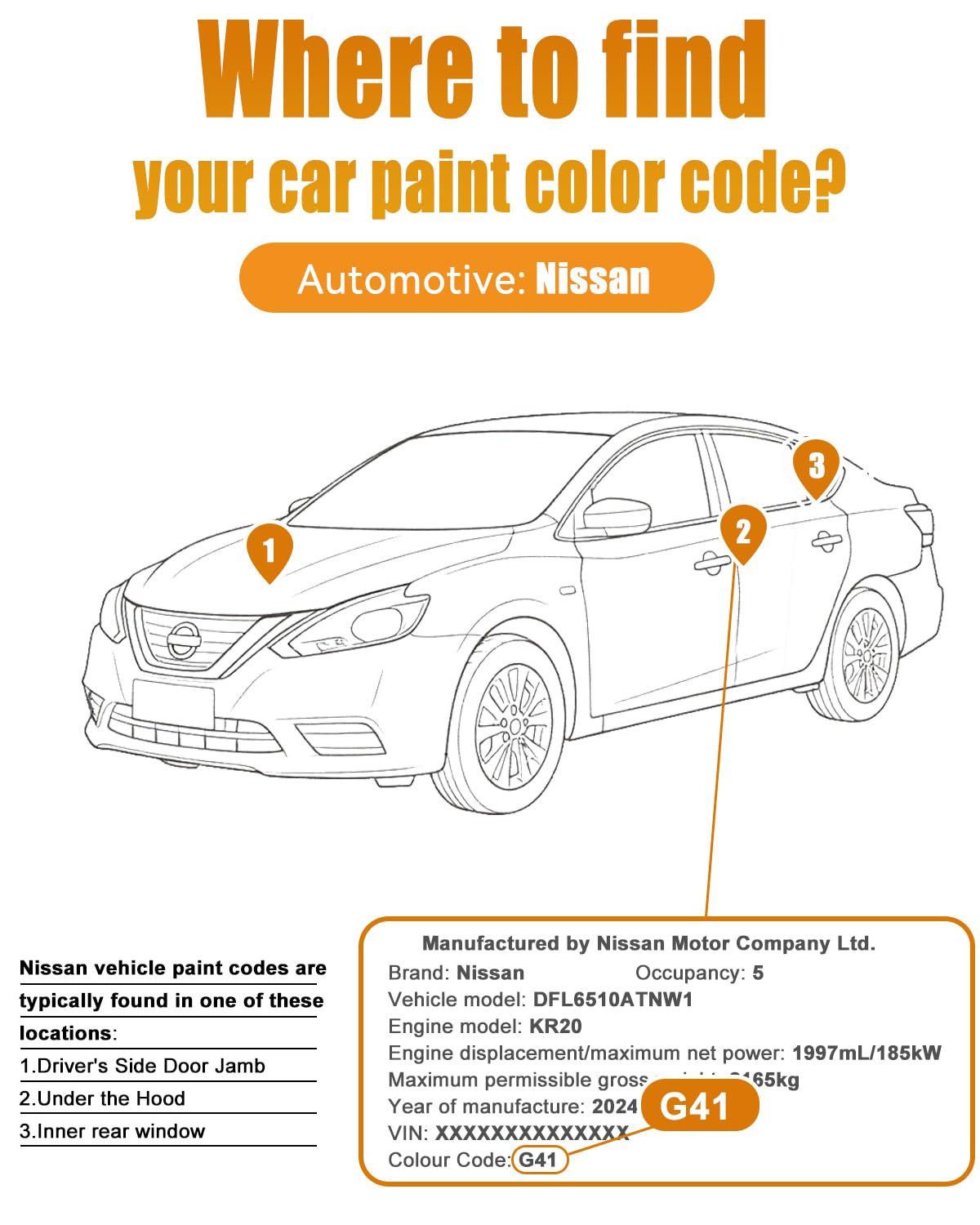 Platinum White Pearl NH-883P Compatible with Honda 2-in-1 Touch Up Paint Pen Ultimate Car Scratch Repair Kit，Quick Fix Rust-Resistant and Long-Lasting Paint Scratch Remover — view 139