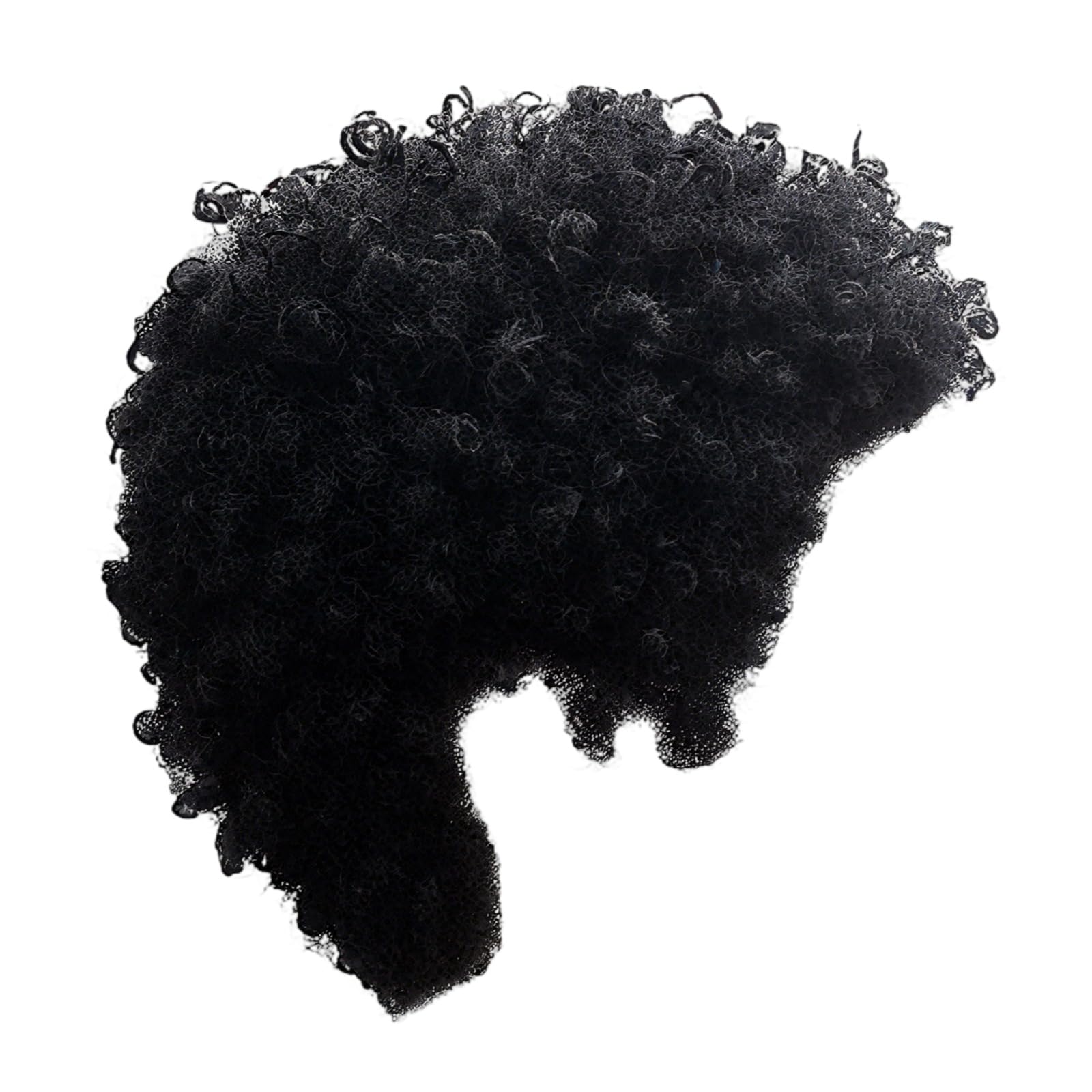 Pixie-Perücke, kurze Afro-Lockenperücke, schwarze Lockenperücke für Damen, Kunsthaar