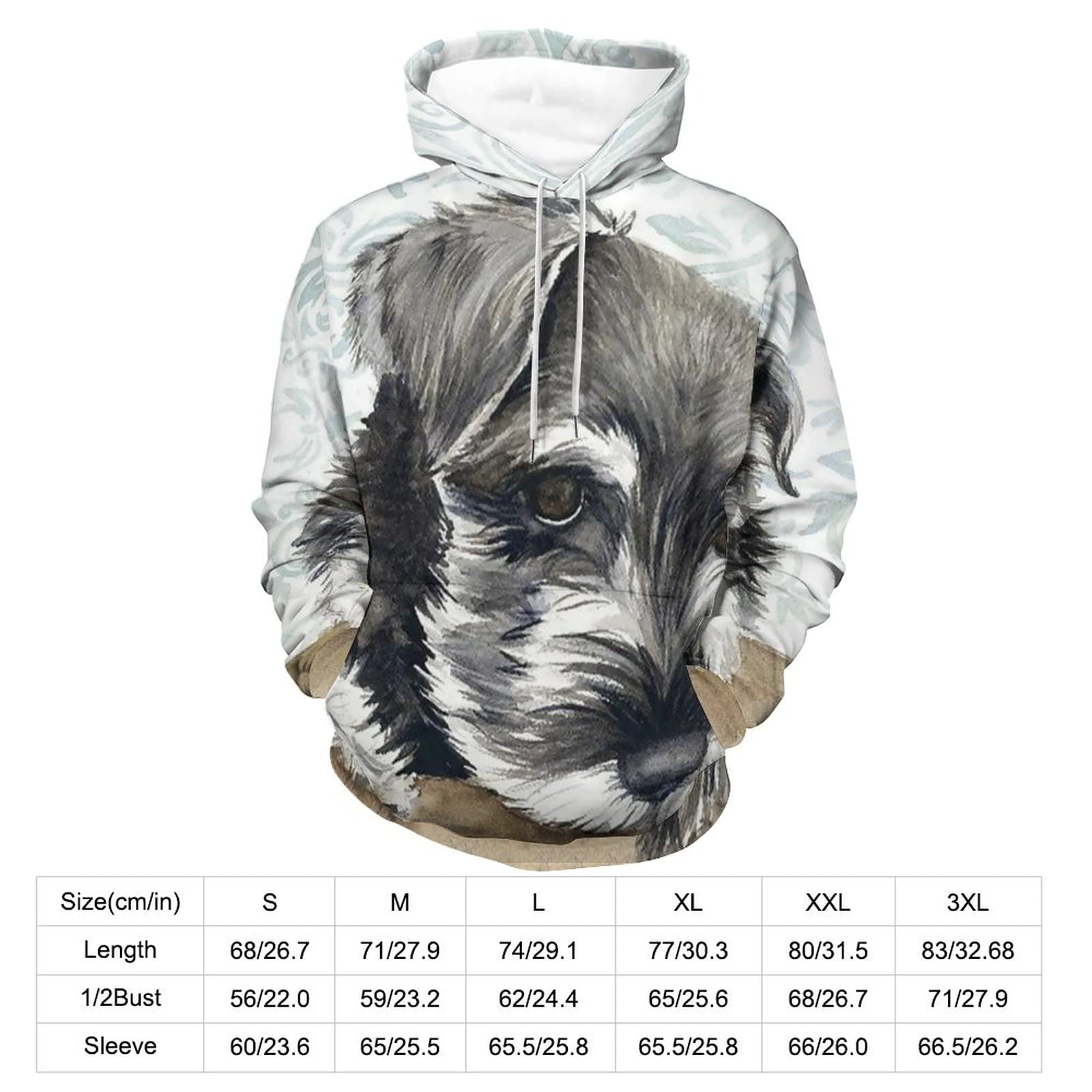 Amazon.co.jp: パーカー メンズ ミニチュアシュナウザー 犬 スウェット