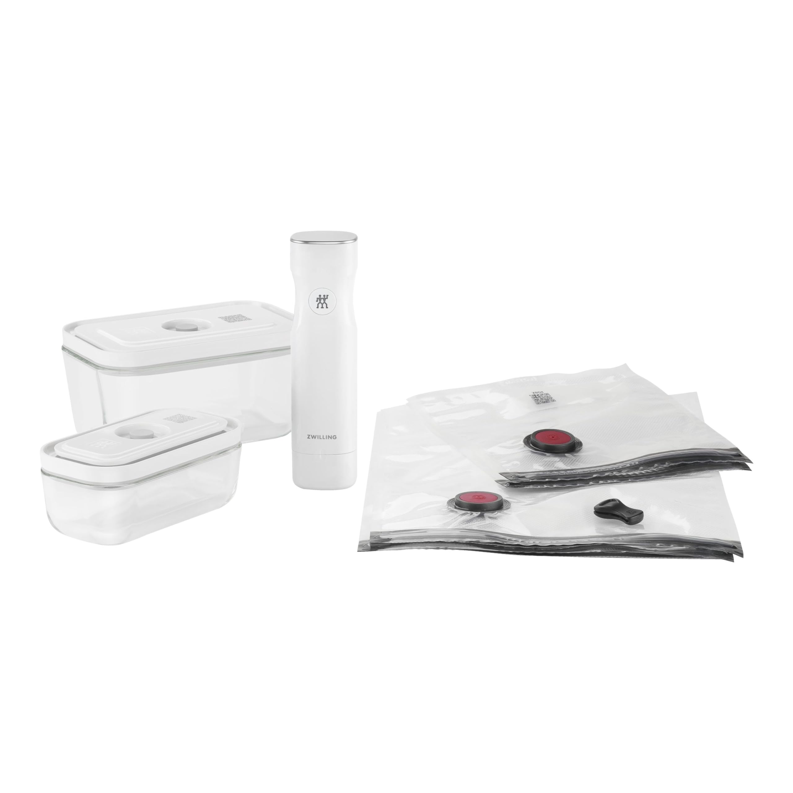Set de démarrage sous vide en verre S/M 7 pièces pour conservation optimale