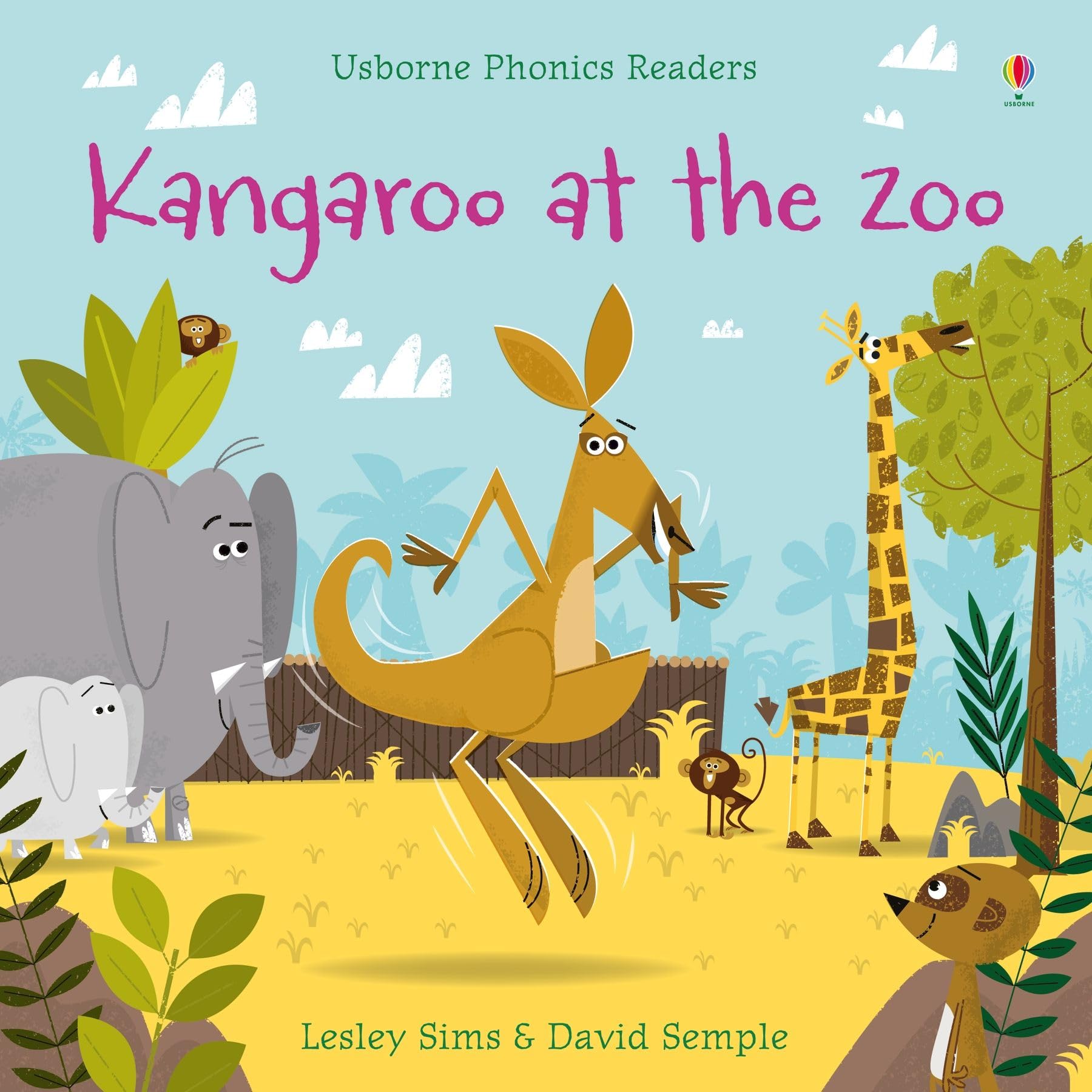 Kangaroo at the Zoo by Lesley Sims (Paperback Book)