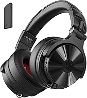 OneOdio Studio Max 1 Wireless DJ Headphones: 20ms Low Latency, 120H Battery, Hi-Res LDAC Audio, Dongle/Bluetooth/Wired for DJs, Studio & Gaming