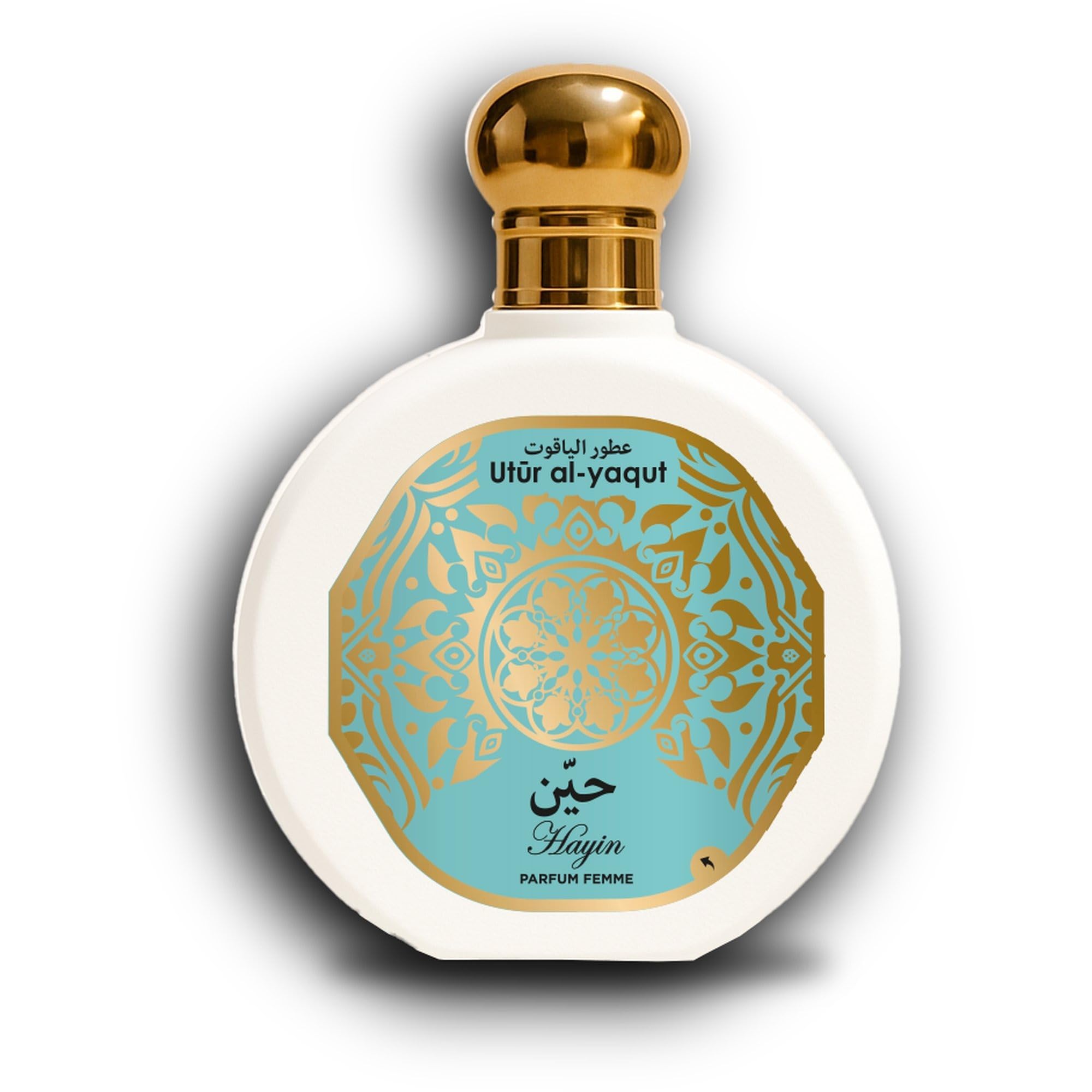 Utur Al-Yaqut HAYIN - Profumo da donna, EDP, 100 ml, confezione da 4 pezzi