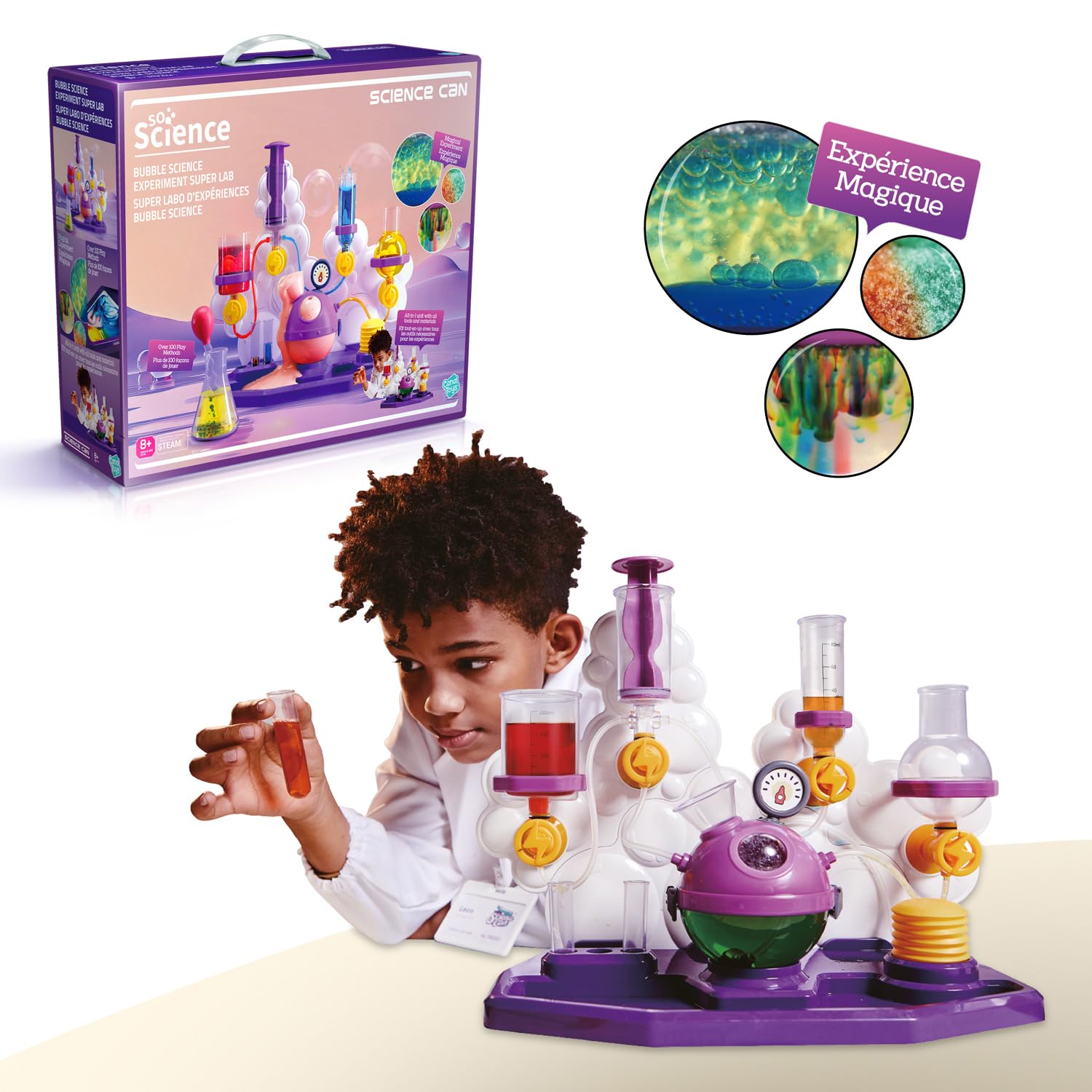 Canal Toys - So Science Super Labo Bubble Science – Kit Scientifique 8+ Ans