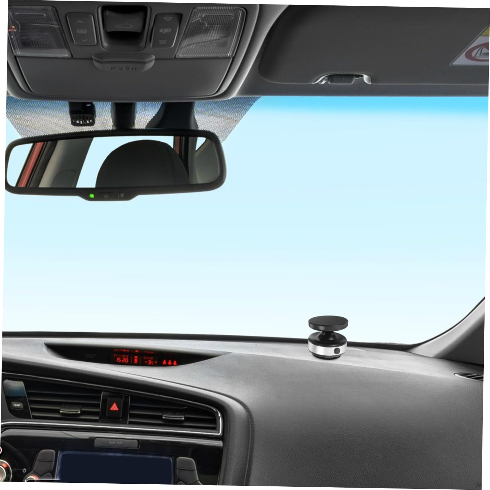 Alipis Supporto Telefono Auto Magnetico Ventosa, Plastico | Cruscotto Auto, Tecnologia a Vuoto, Ampia Compatibilità Smartphone e Phone