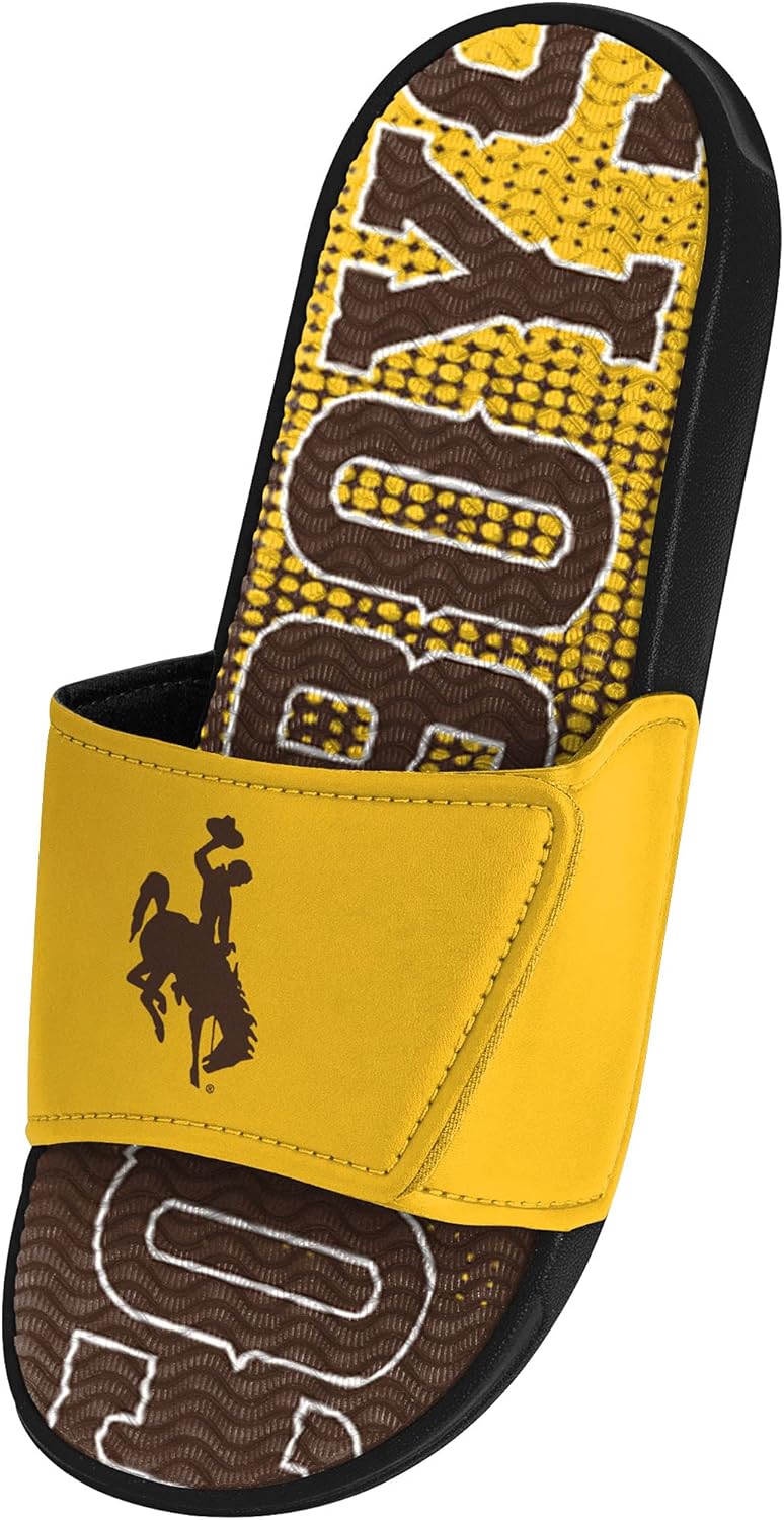 FOCO NCAA Mens Gradient Wordmark Gel Slide - S