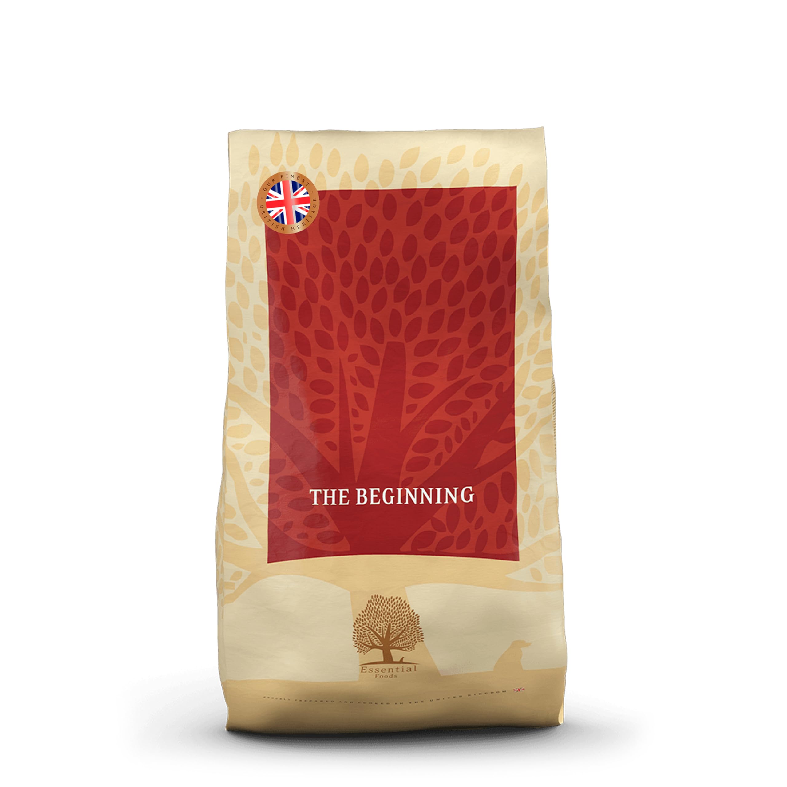 Essential The Beginning Small Breed 10 kg | Huhn, Ente, Lachs & Forelle | Getreidefrei Welpenfutter für kleine Hunde bis 15 kg | hoher Fleischanteil | nach dem BOF-Prinzip