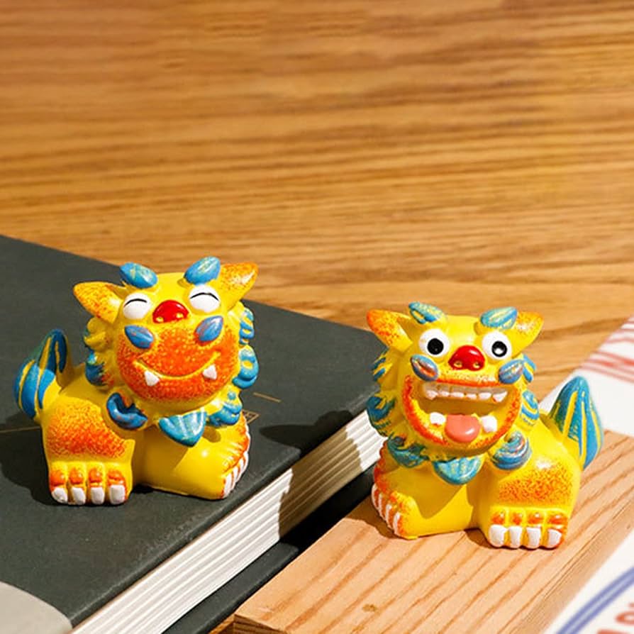 Amazon.co.jp: OBOROZUKI シーサー 置物 オブジェ インテリア