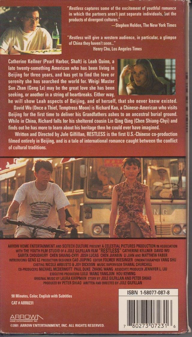 Restless [VHS] [Import USA]