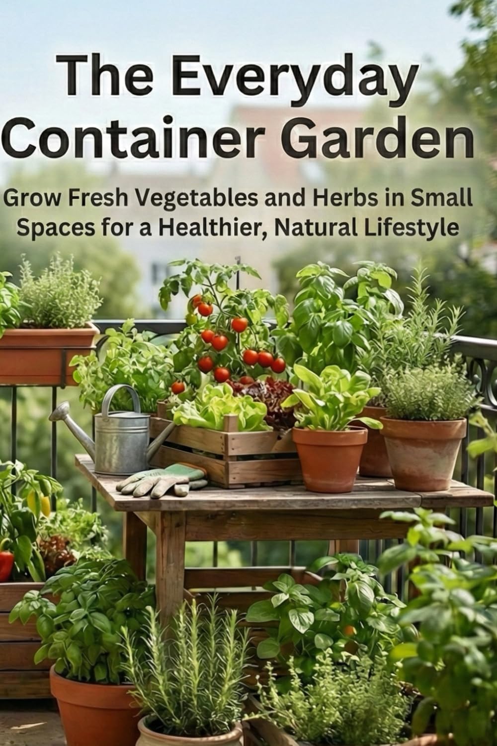 The Everyday Container Garden: Grow Fresh Vegetables and Herbs in Small Spaces for a Healthier, Natural Lifestyle