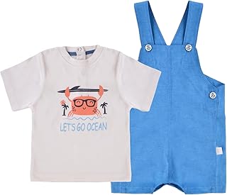 junior Baby Boys Pajama Set (Shirt & Printed Short) Bathrobe