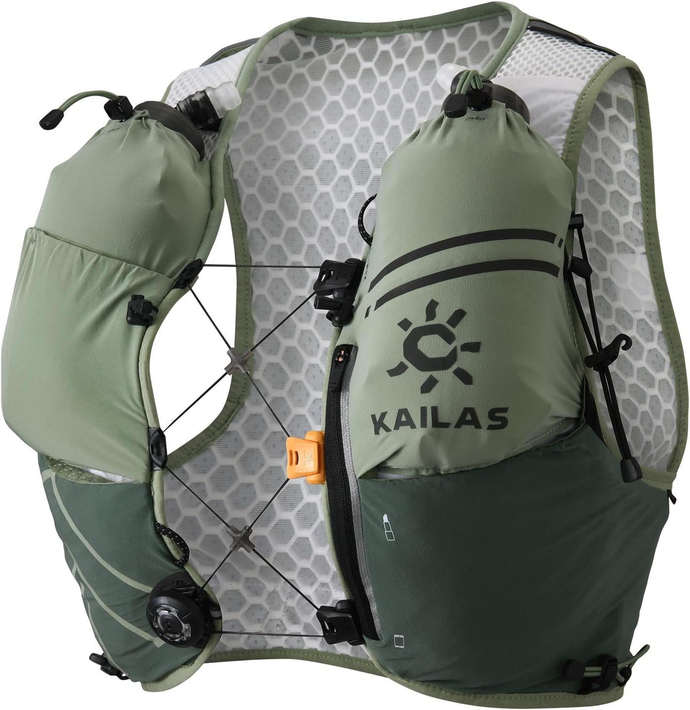 KAILAS FUGA AIR 7 Ⅳ Running Hydration Vest Hydration Pack Lightweight with Two TPU Water Bladders for Women Trail Cycling Hiking